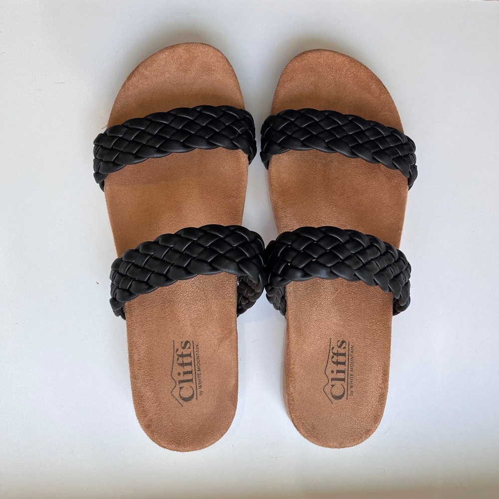 Cliffs by White Mountain Truly Braided Slide Sandal 8.5